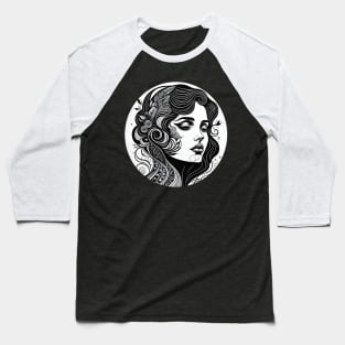 beauty woman Baseball T-Shirt